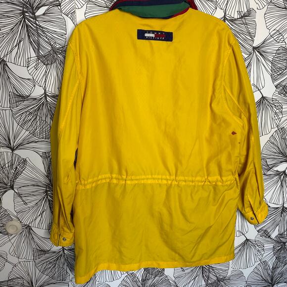 Tommy Hilfiger Snap Button Front Jacket Yellow Men's Size Medium - Picture 2 of 12
